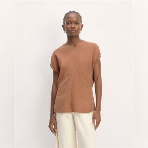NWOT Everlane The Drape Top in Butterlite